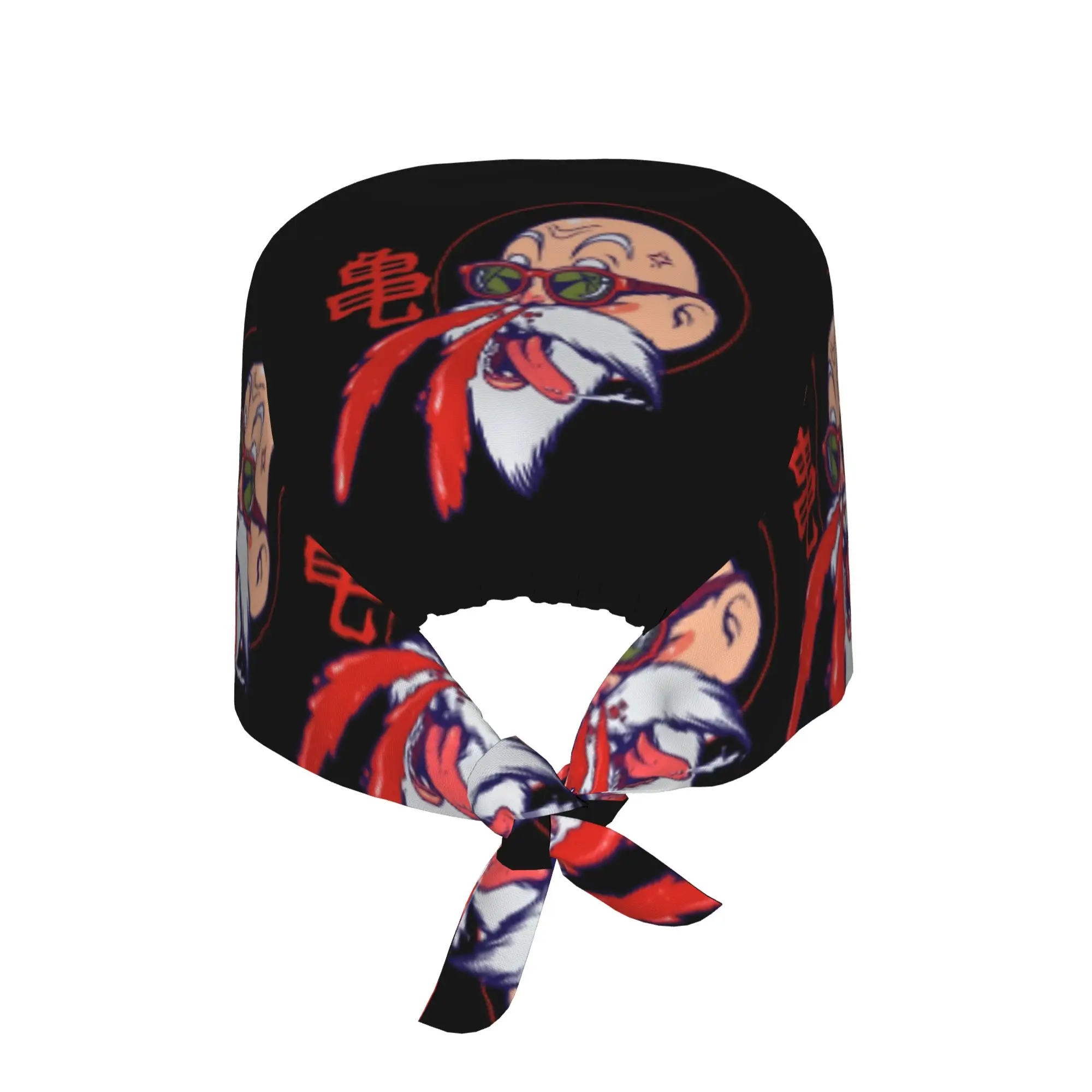 Custom Master Roshi Manga Cartoon Cleaning Working Cap Cool Men Women Comic  Scrub Cap Surgicals Hat Nurse Scrubs Hat Nurse