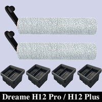 Dreame H12 Pro / H12 Plus / H12 Core Soft Brush Spare Parts Wet Dry Vacuum Cleaner Roller Hepa Filter Accessories
