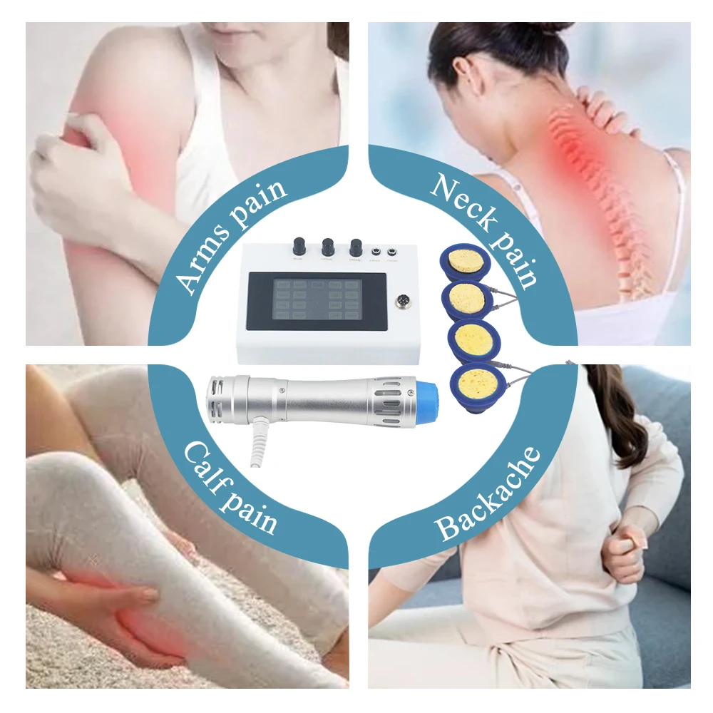 300MJ Shockwave Therapy Machine For ED Treatment Relieve Muscle Pain Massage Relaxation Professional EMS Shock Wave Massager New