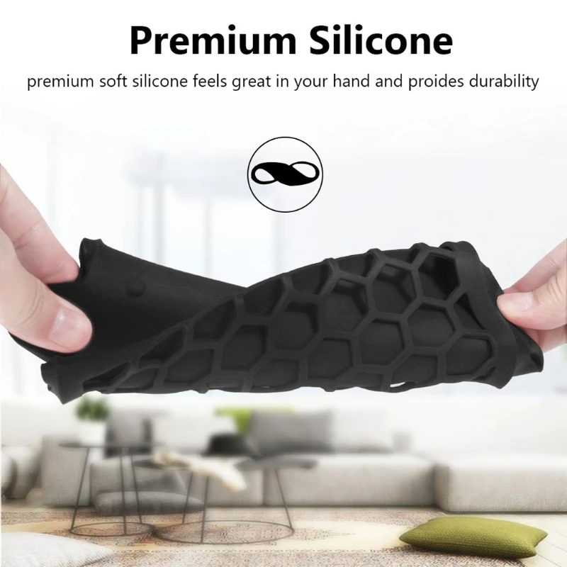 غطاء حماية محمول على شكل قرص العسل من السيليكون متوافق مع سماعات Sonos Roam الذكية المزودة بتقنية البلوتوث #4