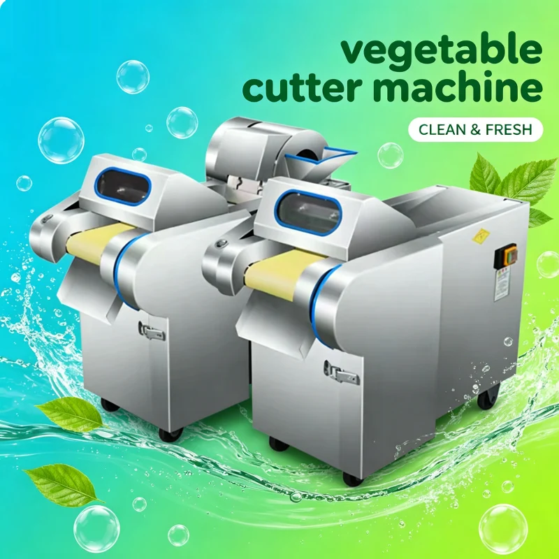Industrial Electric Vegetable Cutter Potato Onion Tomato Celery Asparagus Shredder
