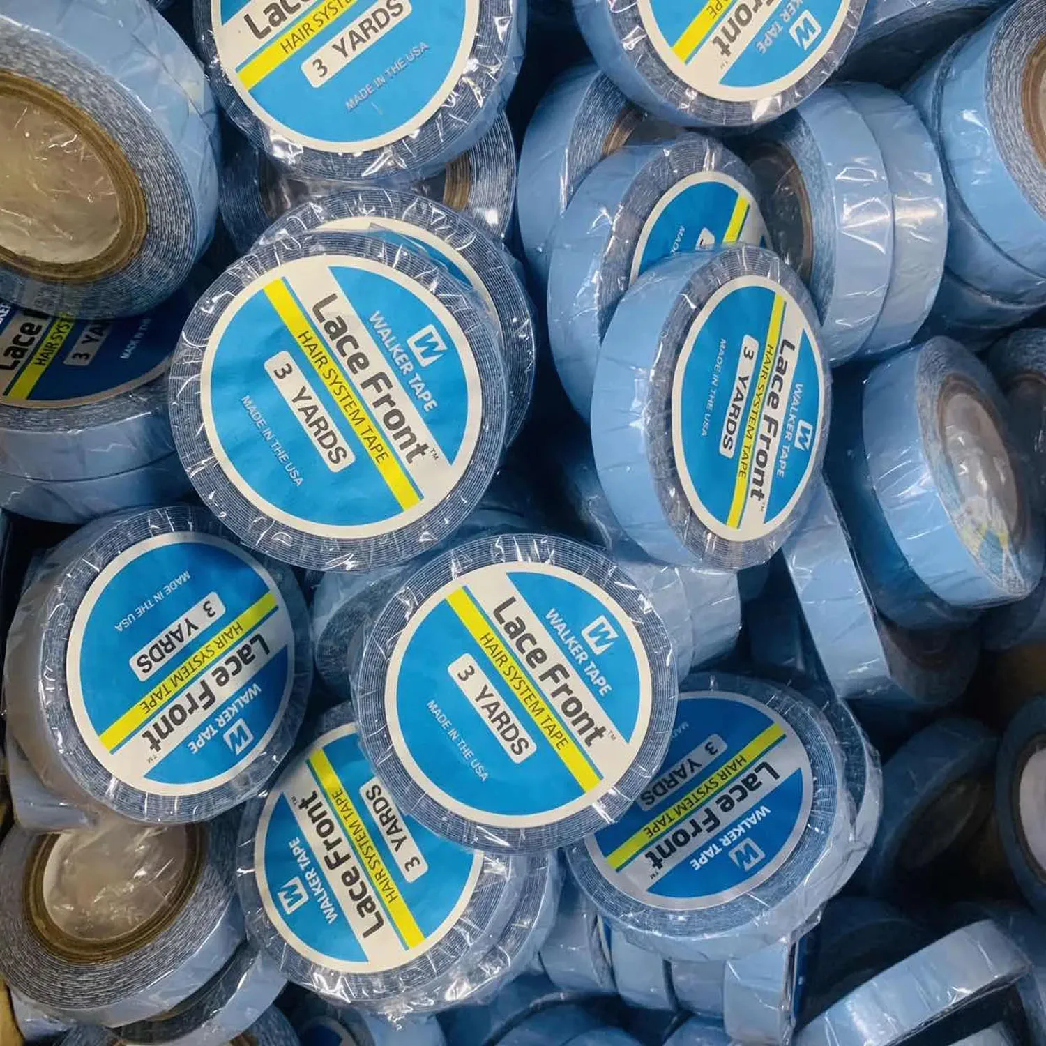 Colla per parrucca anteriore in pizzo da 3 metri da 0,8 cm Colla per nastro biadesivo Colla per parrucca per nastro Nastro per estensione dei capelli Nastro per capelli in pizzo adesivo per colla per capelli