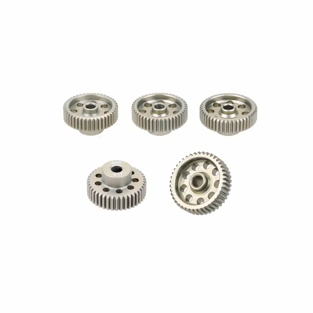 3.175mm 64DP 21T-25T 26T-30T 31T-35T 36T-40T 41T-45T 46T-50T Metal Pinion Motor Gear for 1/10 RC Car Brushless Motor Parts