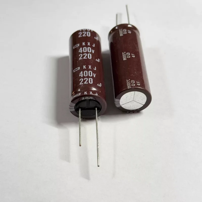 

10-100pcs 220UF 400V Japanese NCC Black Diamond Capacitor 400V220UF 18 * 50 KXJ High Frequency Low Resistance