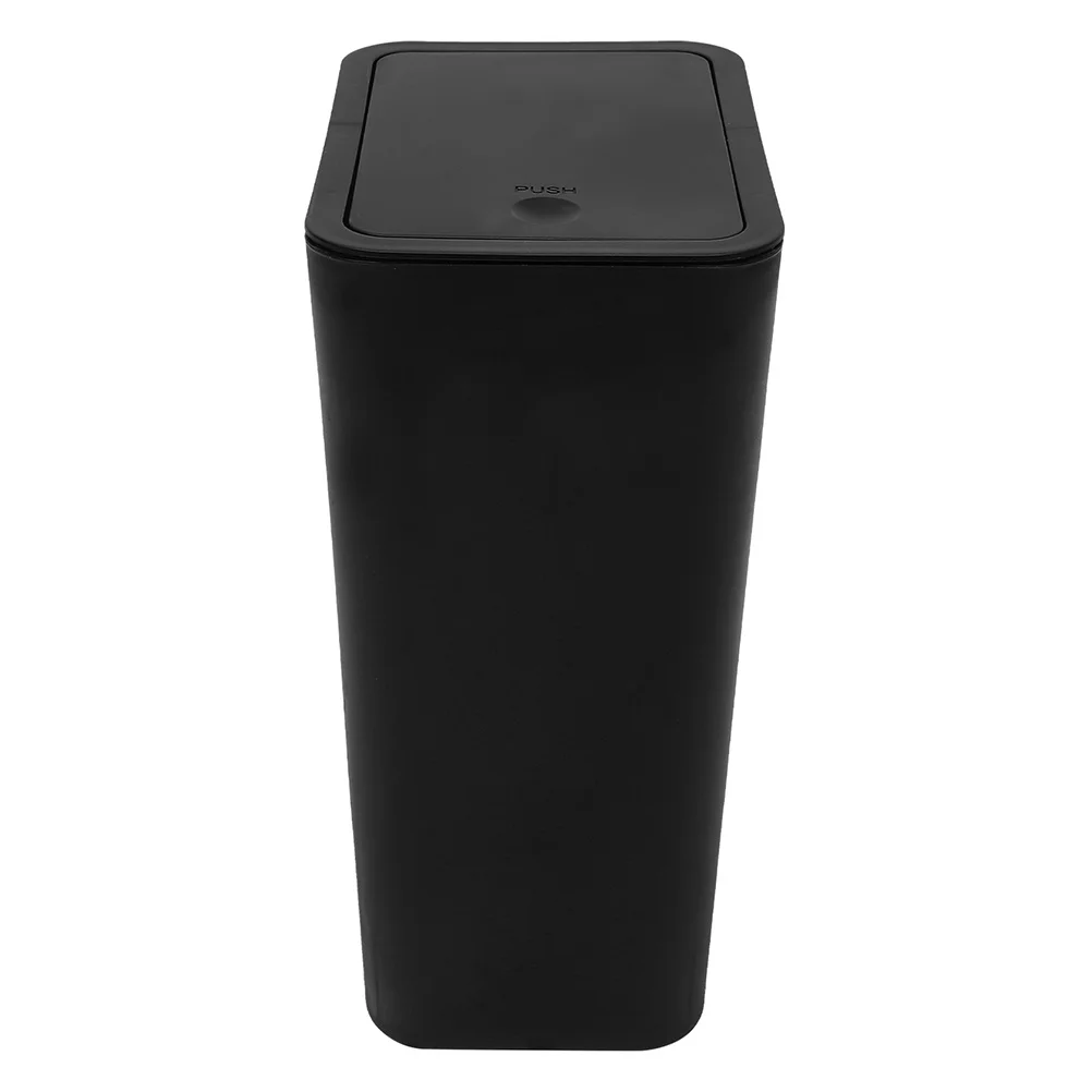 

Trash Can Plastic Large Capacity Covered Bucket for Kitchen Bathroom Bedroom Office Waste Bin Trash Can Kitchen