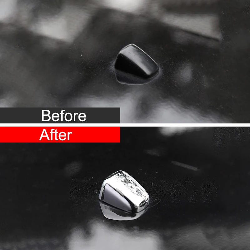 For Jeep Grand Cherokee WK2 2011 2012 2013 2014 2015 2016 2017 2018 2019 2020 ABS Car Windshield Wiper Water Spray Nozzle Cover