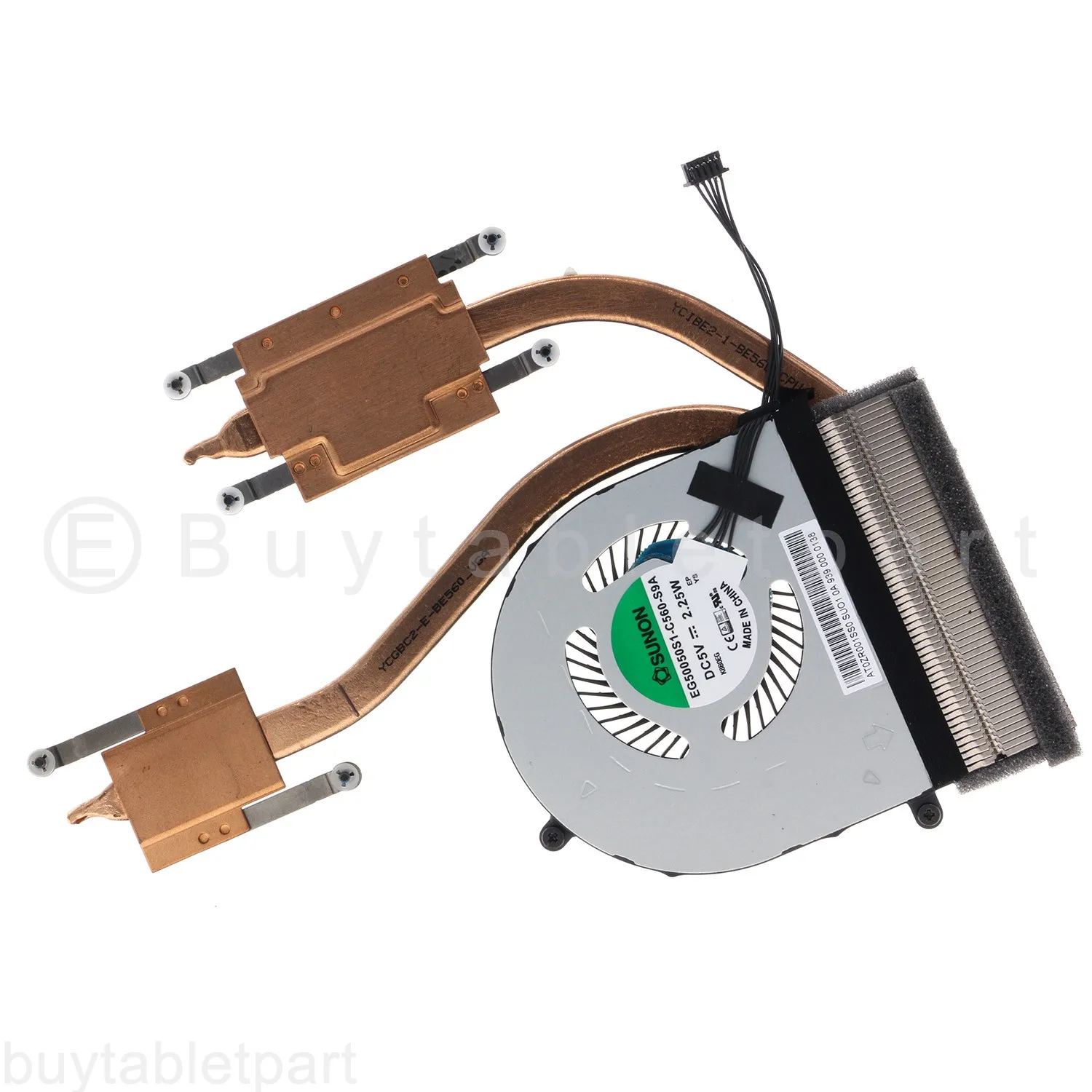 Imagem -04 - Ventilador de Refrigeração da Cpu com Dissipador de Calor para Lenovo Thinkpad E560 20ev 20ew 00up098 Novo