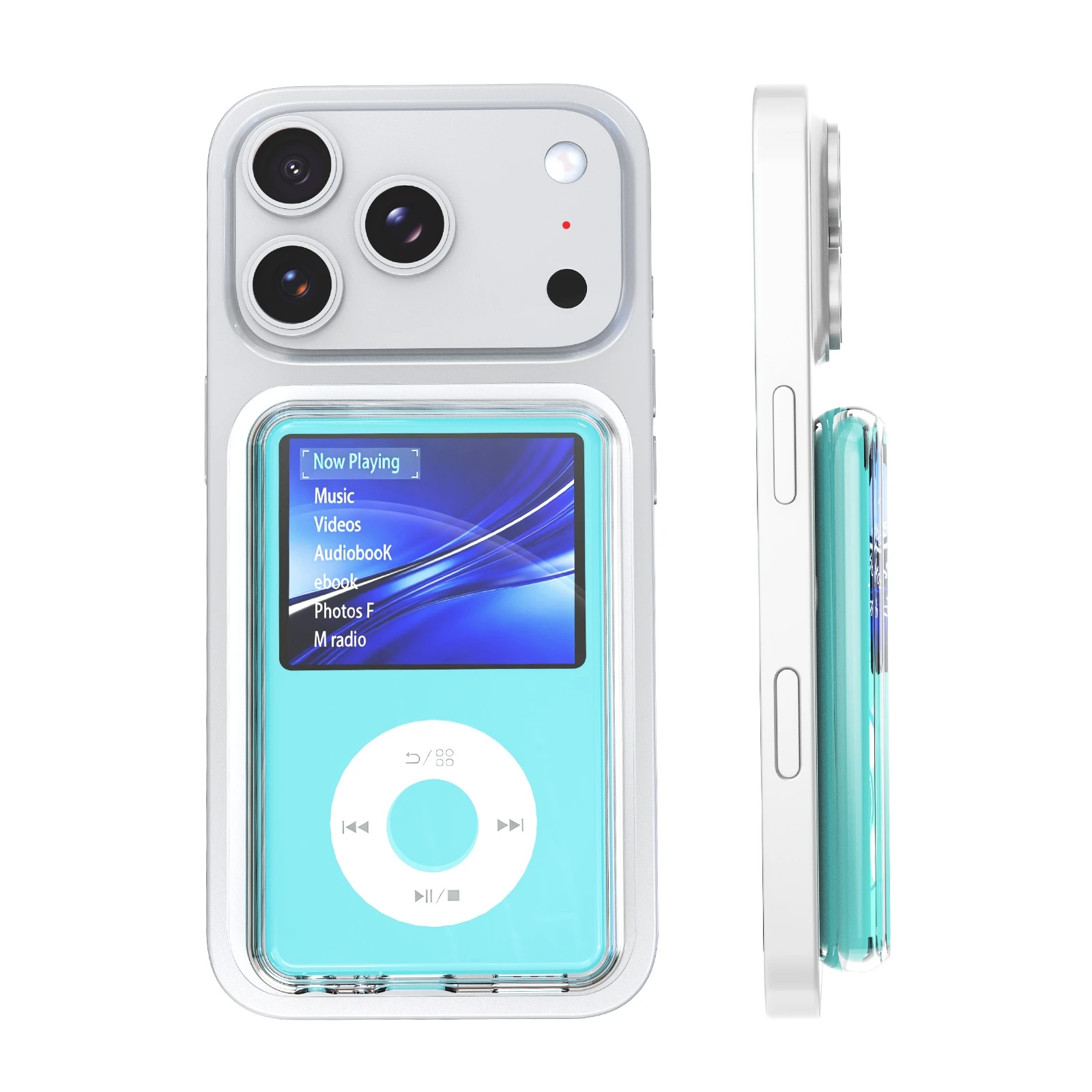 Etui INNIOASIS Y1 Magnetic Ultra-Thin Clear TPU do przenośnego odtwarzacza MP3, kompatybilne z ładowaniem MagSafe — zdjęcie produktu 6