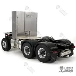 LESU 1/14 Metal Chassis 6x6 3 Diff Lock Axles Tamiyay 3363 56348 1851 Highline Tractor RC Truck Outdoor Toys