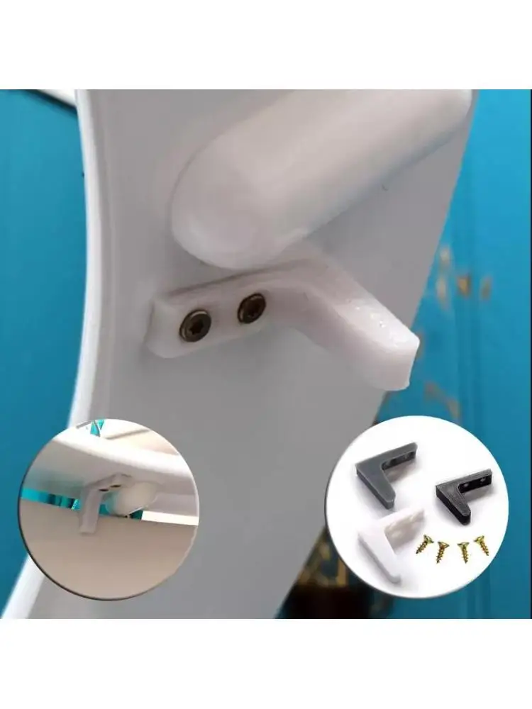 Coussin de stabilisateur de siège de toilette en plastique, pare-chocs avec vis pour empêcher les personnes âgées et handicapées de glisser, accessoires RV