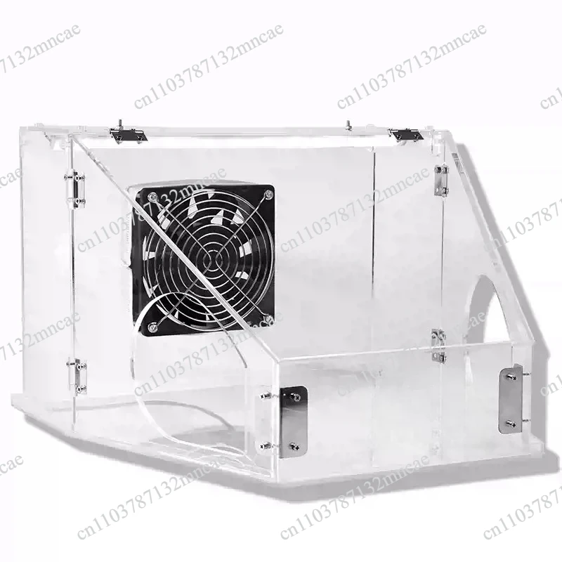For Sanding and Crafting Projects Engraving Case   Enclosed Grinding Dust Box LED Illuminated Plastic Polishing Work Box