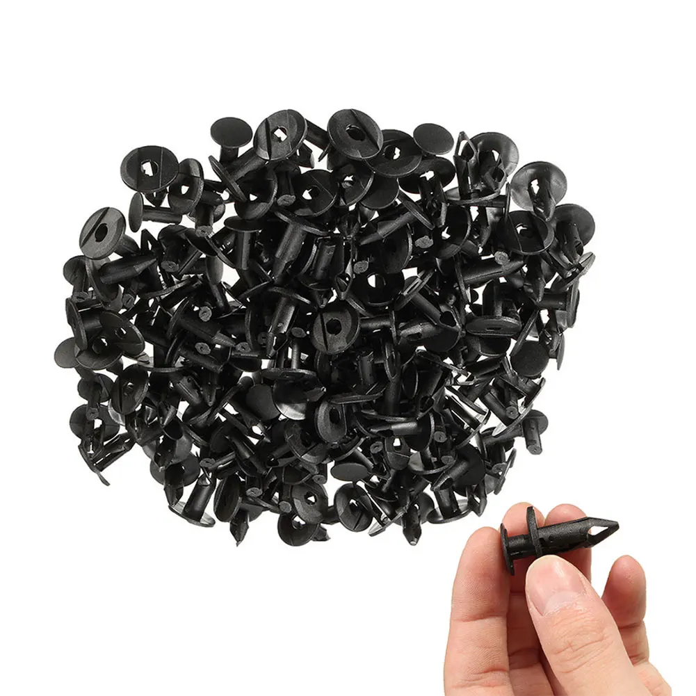 50Pcs Car Rivet Bumper Car Fender Clips Door Trim Fender For Plastic Radiator Shield Tool Accessory Engine Latest