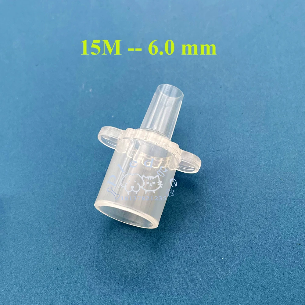Beatmungsgerät, Anästhesiemaschine, Intubation, ET-Sonde, Tracheostomie-Schlauch, Verbindungsstück, Gehäuseadapter, Kunststoff-Ersatzteil, 10 Stück – Detail 11