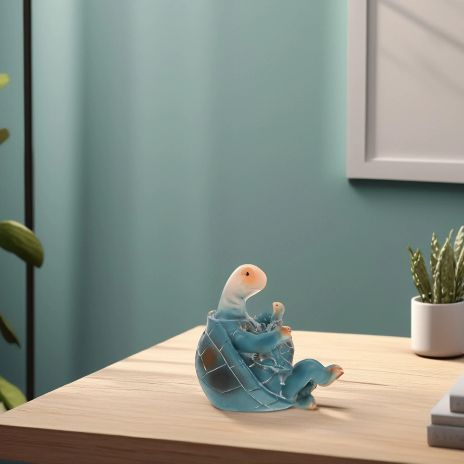 

Sea Resin Statue For Garden Home Office Yoga Decor Small Figurines Sea Turtle Yoga Figurines Decorations Home Decor Turtle Tank