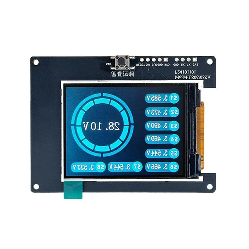 11.118S Battery Voltage Monitor Module, For Li-/For Lifepo4/LTO Battery Acquisition Display Of Single String& Total Voltage