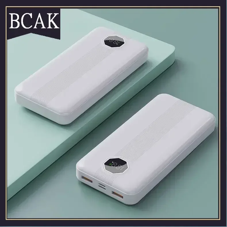 BCAK Style  Power bank 10000 mAh 200000mah super fast charging mobile power supply portable suitable for mobile phone   outdoor