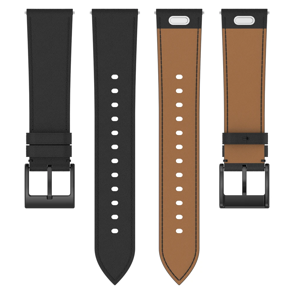 20mm Press leather strap Watch Band Bracelet For Garmin Forerunner 158 165 168 245 645 / Vivoactive 5 Watch Strap Soft Head laye