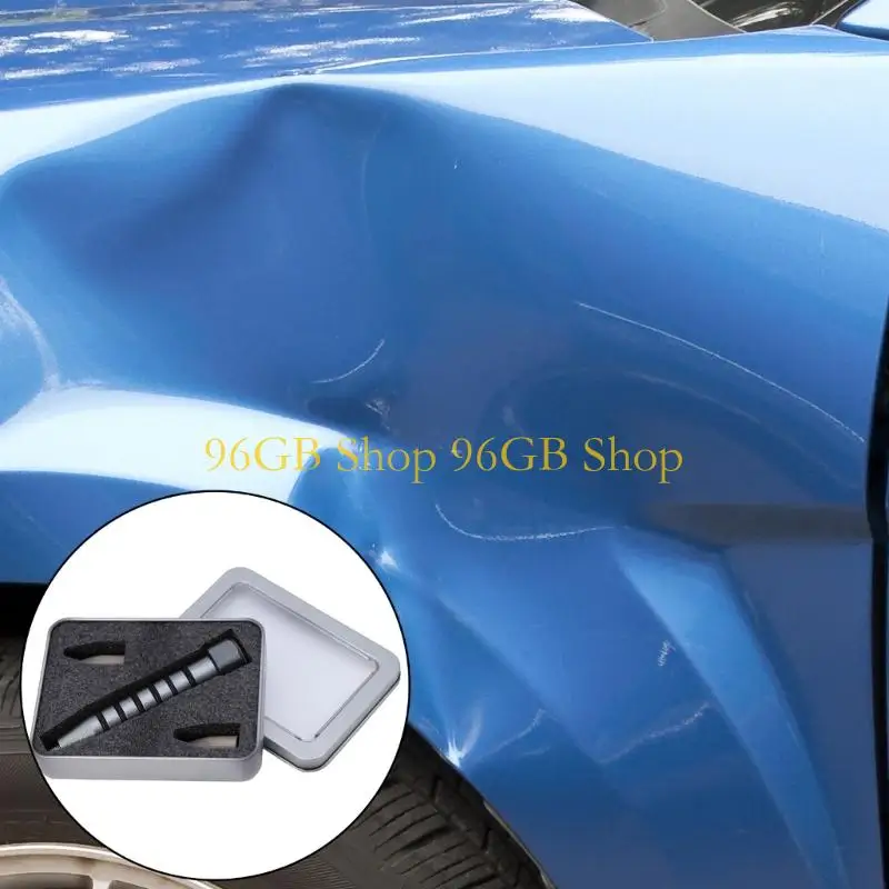 

96GB Paint Dent Repair Metal Knockdown Tool Tap Down Pen With Heads Tips Dent Removal Tool Auto Tap Down Tool