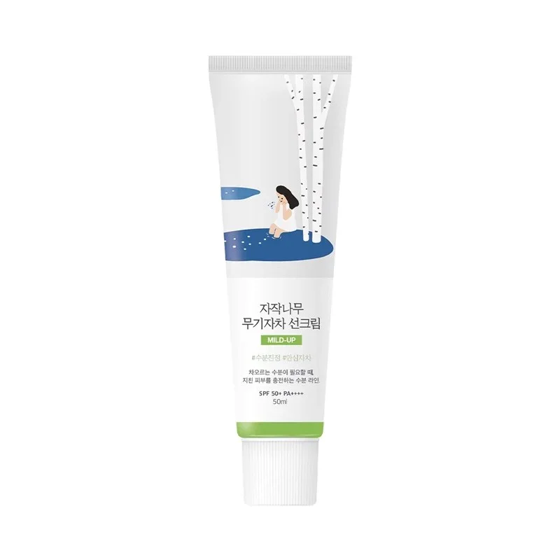 Round Lab - Birch Juice Mild-Up UVLock Sunscreen, SPF 50 (50 ml)