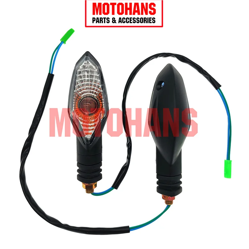 

BX15070070 2PC MOTORCYCLE INDICATOR FLASHING LIGHTS TURN FLASHER SIGNALS LIGHT 12V IP68 FOR BAJAJ PULSAR200NS PULSAR200