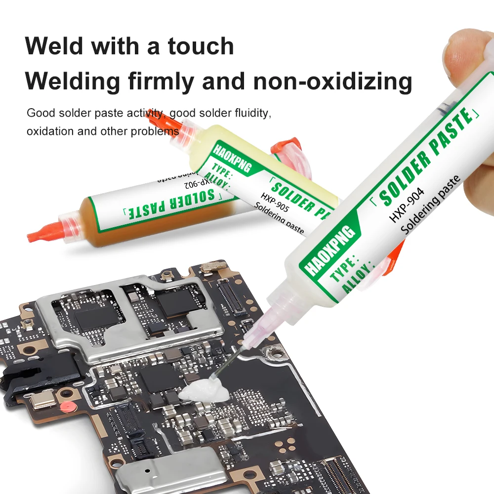 

Легко ремонтно и очищаемая паяльная флюс, паяльное масло для игольчатых трубок, паяльная паста BGA, пайка для разборки материнской платы процессора