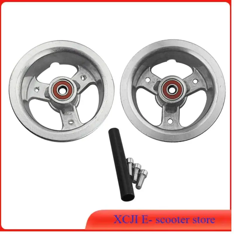 3.00-4 4.10-4 4 polegadas Pneu Scooter Cubos de roda de alumínio adequados para scooter bicicleta ATV Go Kart