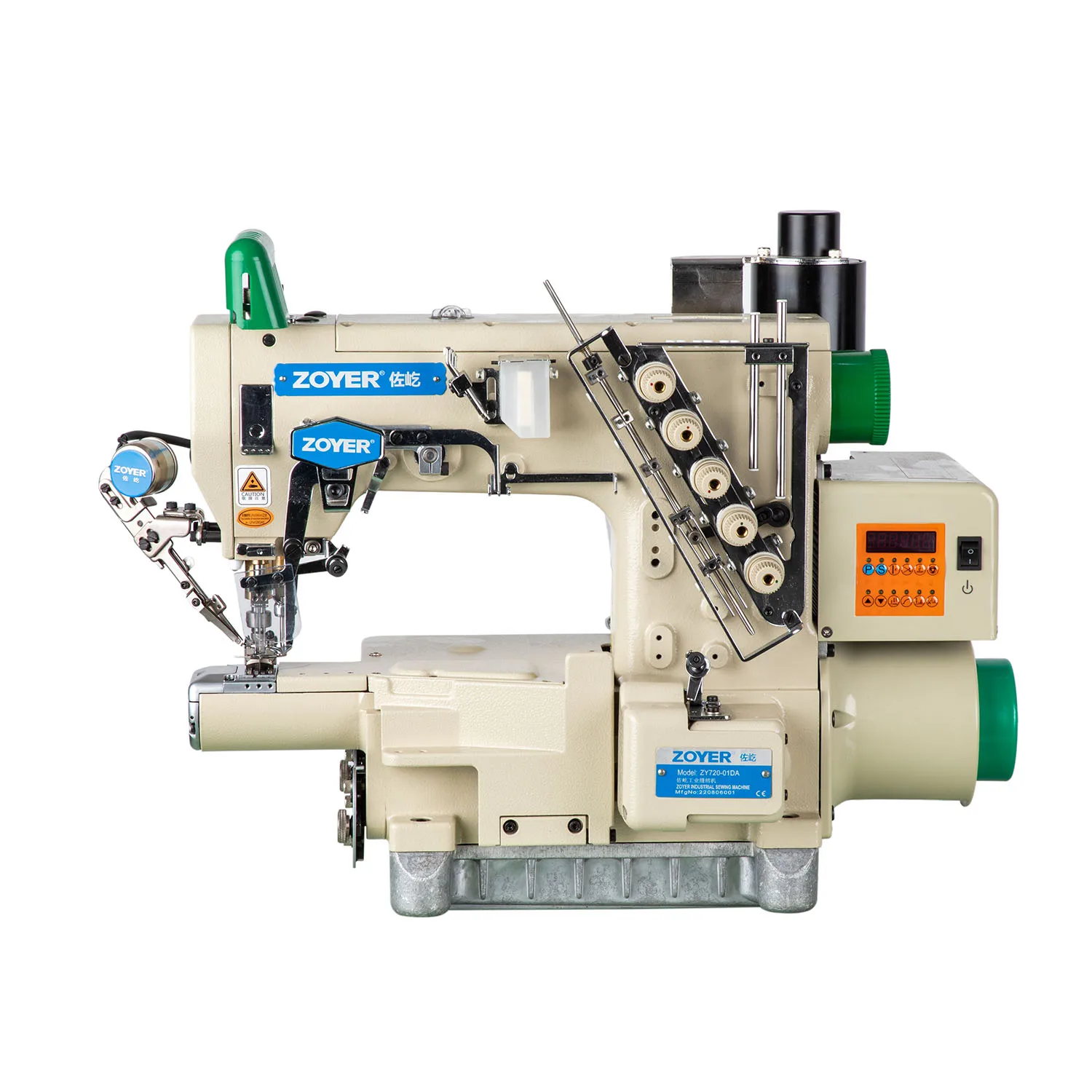 ZY787-01DA Industrial High Speed Cylinder Bed Auto Trimmer Interlock Sewing Machine New Home Use Chain Stitch