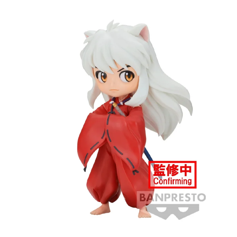 

Bandai оригинальная фигурка Qposket InuYasha, игрушки для детей, подарок, Коллекционная модель, украшения