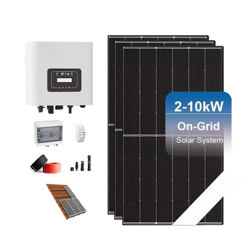 Trina Solar Power On-grid Price Deye DIY Solar System Complete Kit 10kW for Home
