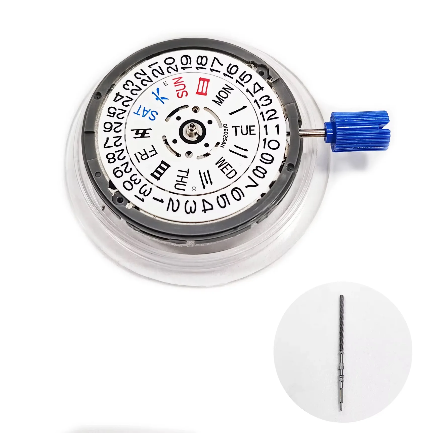 Japan NH36 Movement Automatic Mechanical Watch Movement 24 Jewels Day Date Display NH36A for Watch Repair Replacement Mod Parts