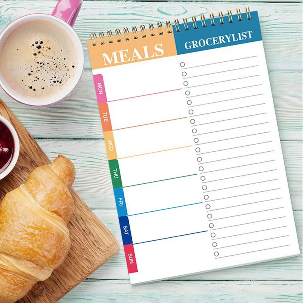 Pianificatore con rilegatura a spirale pianificatore a spirale per appuntamenti gestione del tempo libro di rilegatura a spirale per i venditori pianificazione efficiente