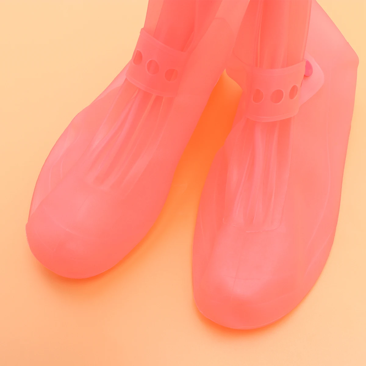 

1 Pair Waterproof Covers For Kids Non-Slip Rainproof Overshoes Shoe Protector Lightweight Durable Rain Shoe Cover Mud Resistant