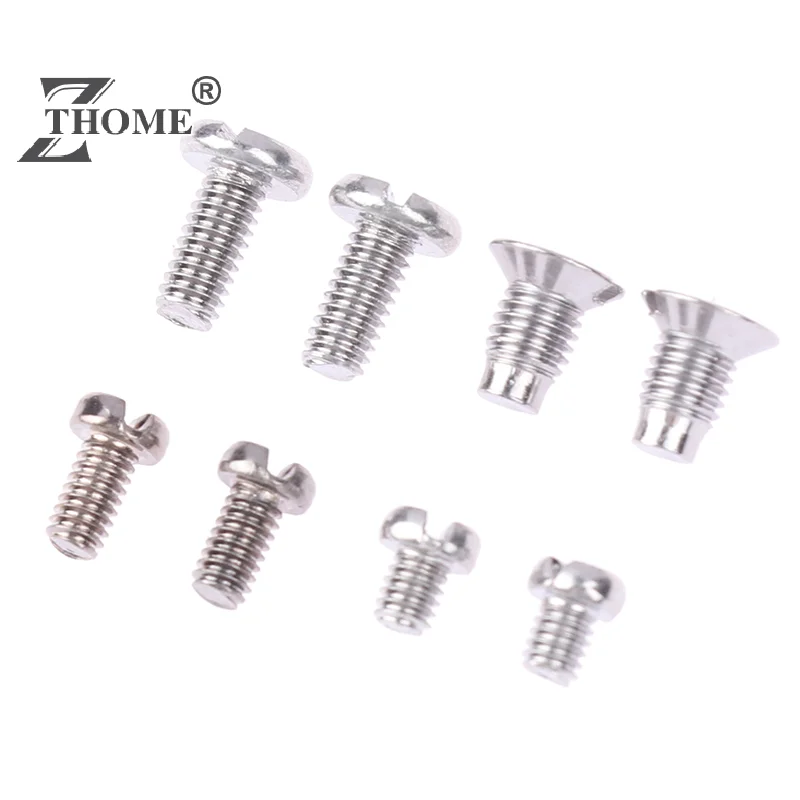 10pcs Needle Clamp Set Screw And Thumb/Foot Screw Needle Plate Screw For Single Needle Industrial Sewing Machines Presser Foot