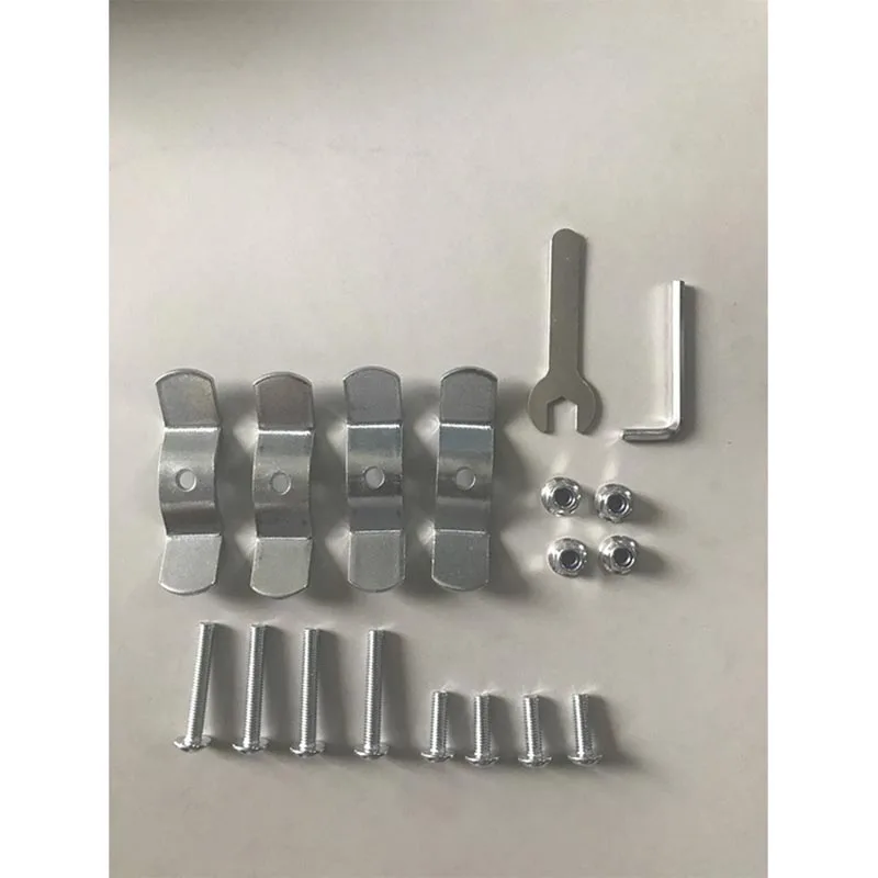 Universal Motorcycle Luggage Top Case Tail Box Screw Spacers Bolts Set Bottom Base Plate Mounting Baseplate Bracket Accessories