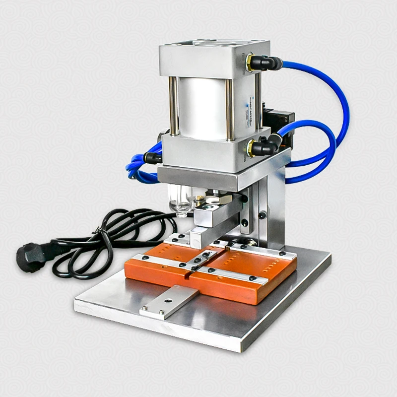 Pneumatic Press 40p Cable Adjustable Crimper Wire Harness Automatic Stamping Machine FC Gray White Cable Computer Press