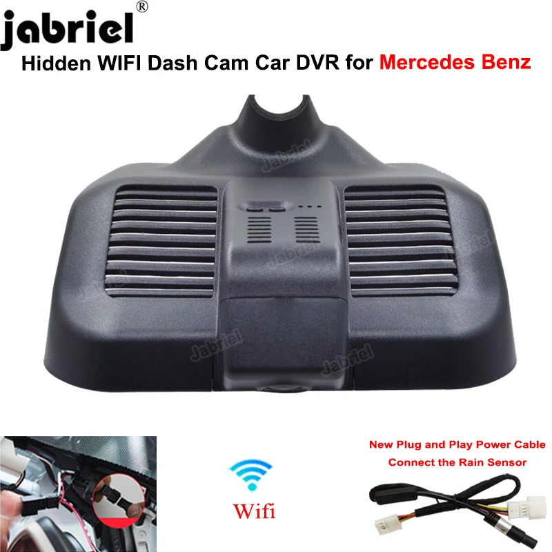 Jabriel HD 1080P Dash Cam for Mercedes Benz G350 G350d G500 G55 G63 G65 AMG for Mercedes Benz G Class w463 w463a 2019 2020 2021
