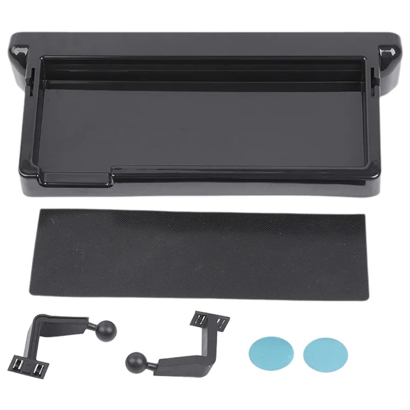 Excellent-For Ford Mustang Ecoboost GT 2024 2025 Center Console Dashboard Organizer Behind Dash Screen Storage Box Accessories