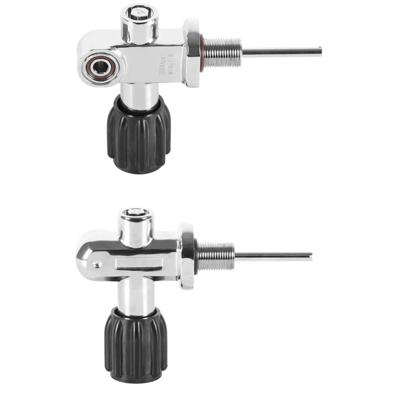 محطة تعبئة الهواء ذات الموصل السريع M18x1.5 3500PSI محول إعادة تعبئة خزانات الهواء #3