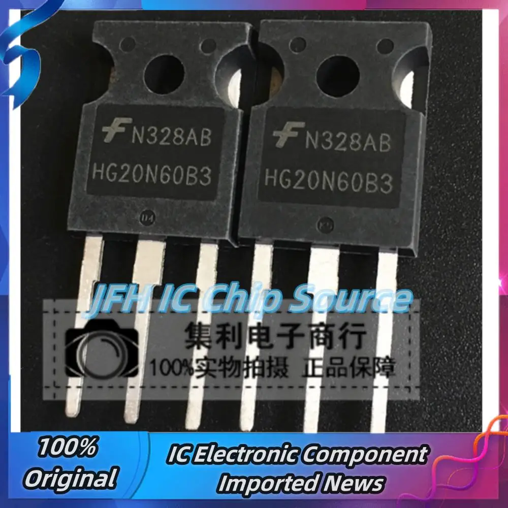 5PCS-10PCS HGTG20N60B3 HG20N60B3  TO-247  600V 40A  Best Quality Stock