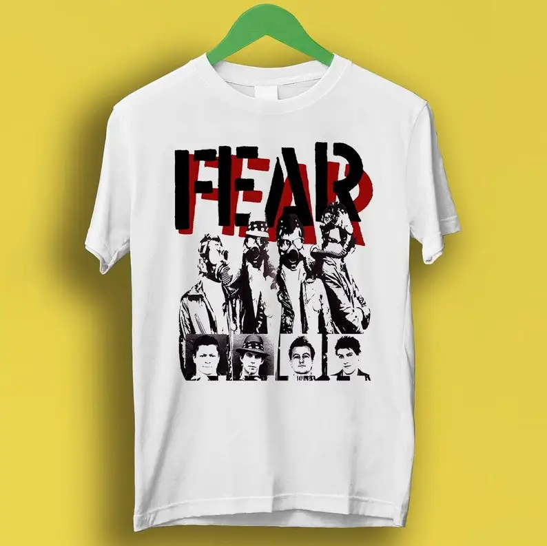 

Fear Music Rock Punk Band Meme Gift Funny Tee Style Unisex Gamer Cult Movie Music T Shirt P2265