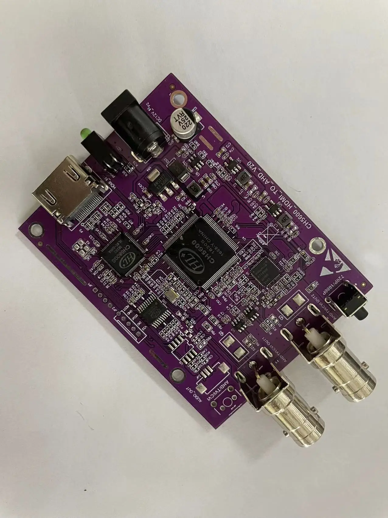 HDMI to AHD TVI CVI Conversion Board Conversion Scheme CH5600