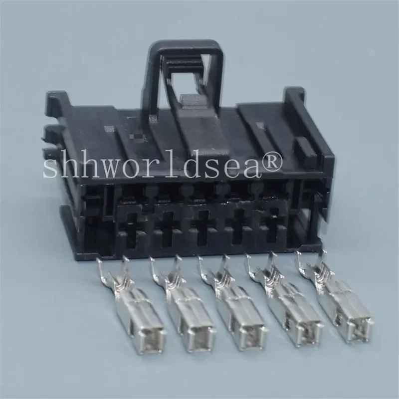 1/100PCS  5 Pin 2.8mm Car Cable Sockets Automotive Wire Connector plug With Terminals