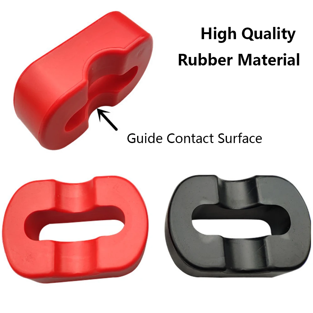 Black Winch Hook Stopper Suitable For Winches 9500 Lbs/4309 Kg And Above Winch Hook Stopper Rubber Red