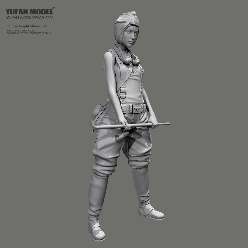 YUFAN MODEL1/35Resin model kits figure beauty colorless and self-assembledYFWW-2223