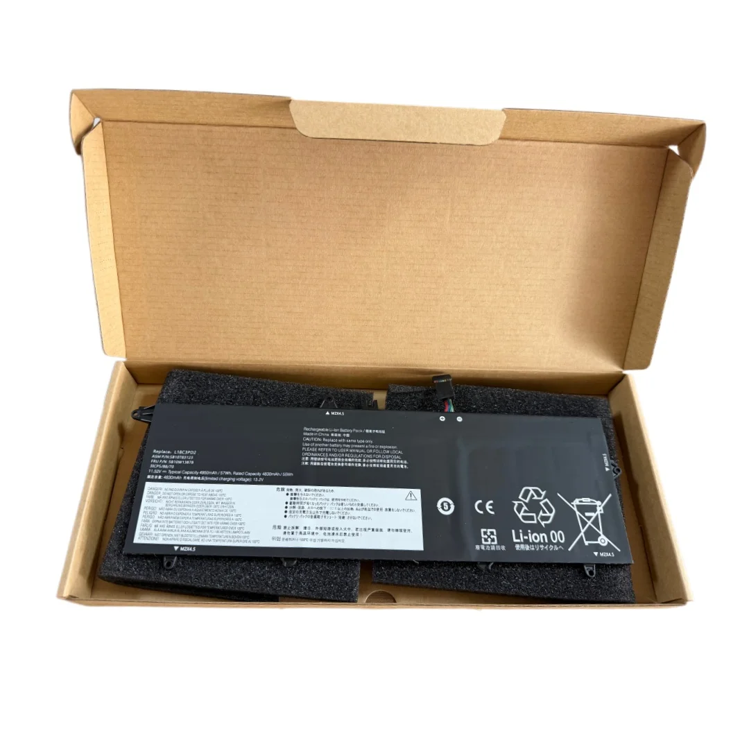 Newly available for Lenovo ThinkPad T490s, T495s, T14S batteries L18C3PD2 5B10W13955 02DL013 for notebook computers