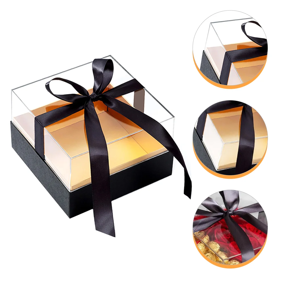 

Flower Box Her Flowers Boxes with Lids Centerpieces Envelope Valentine's Day Gift Baby