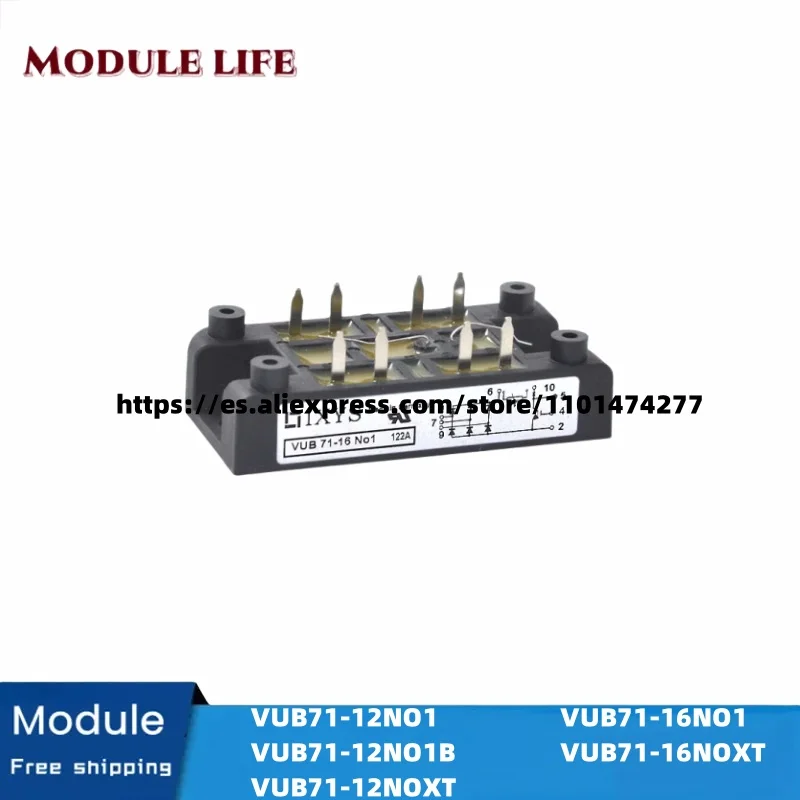 

VUB71-12NO1 VUB71-12NO1B VUB71-12NOXT VUB71-16NO1 VUB71-16NOXT,IGBT Module New Original