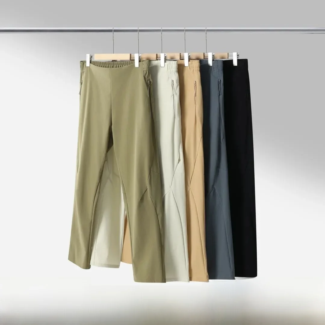 

Мужские спортивные брюки Dipin, повседневные, быстросохнущие, для активного отдыха, гольфа, с охлаждающим эффектом, прямые, летние, новинка