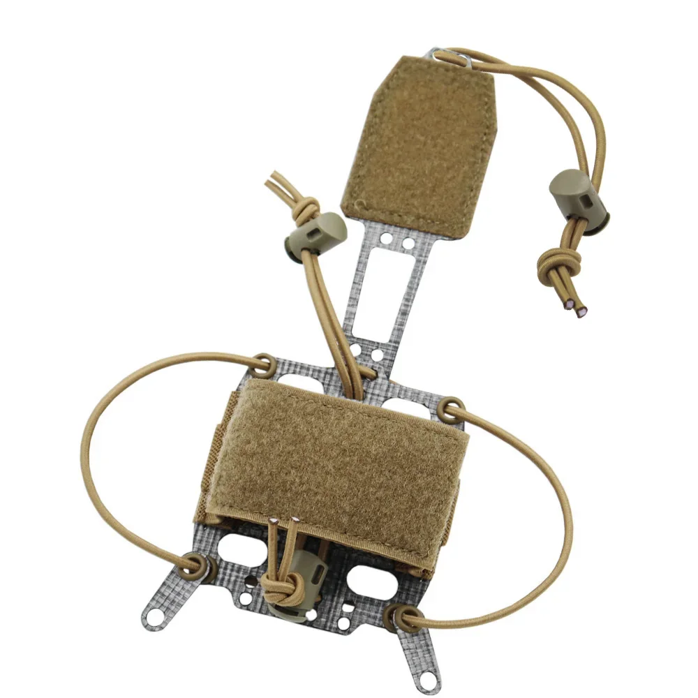 Sporthelm PVS31 Batteriefach Tasche FERRO-Style PVS-31 Batterie Retention System Helmzubehör für Herren Outdoor – Detail 12
