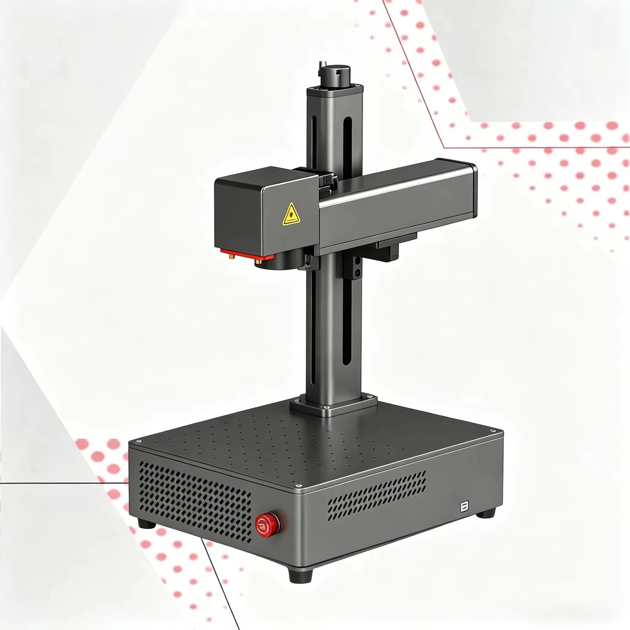 Laser Marking Machine 20/30W 50/60/100W JPT  LOGO Marking Desktop Fiber for Plastic Metal Jewelry